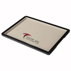 Dunkel braun Matt Furnier und Creme PU Fach